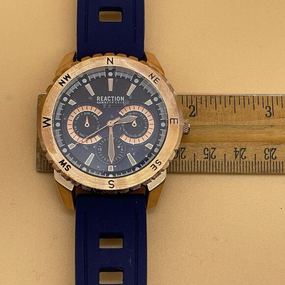 Kenneth Cole Reaction SR626SW Men Stainless Steel Analog Dial Quartz Watch - Picture 10 of 16